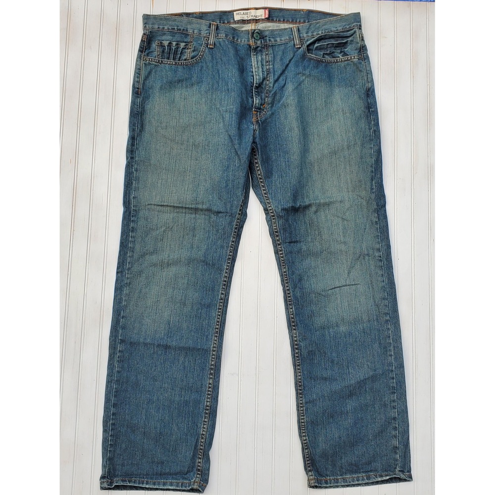 Levis 559 Relaxed Straight Leg Jean Mens 40x32 (fits 42) Blue Denim Medium Wash
